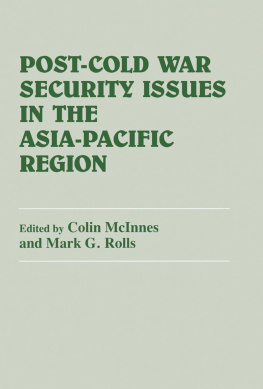 Colin McInnes - Post-Cold War Security Issues in the Asia-Pacific Region