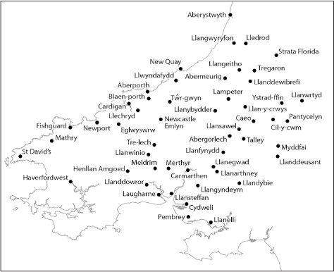 South-west Wales The year 1737 saw the founding of the first permanent - photo 3