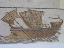 Mosaic of a Roman Trireme in Tunisia It may be reasonable to assume that - photo 3