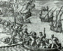 French pirate looting and burning Havana in 1555 French pirate was nicknamed - photo 5