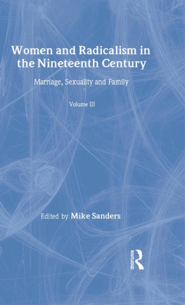 Women and Radicalism in the Nineteenth Century (Subcultures and Subversions : 1750-1850)