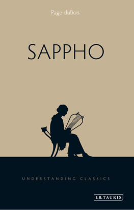 Page DuBois - Sappho