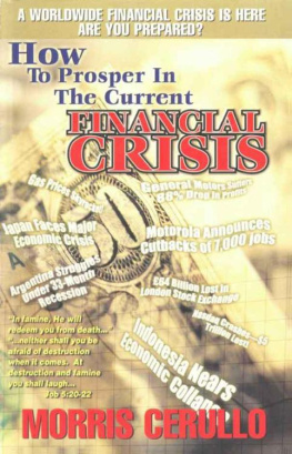 Morris Cerullo How to Prosper in the Current Financial Crisis