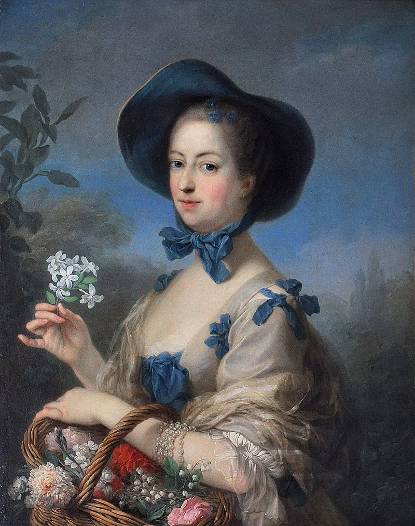 Portrait of Madame de Pompadour by Charles-Andr van Loo c1755 Jeanne Poisson - photo 21