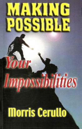 Morris Cerullo Making possible your impossibilities