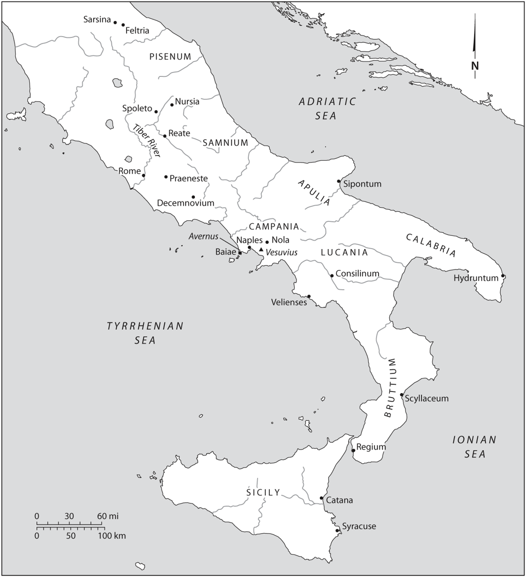 MAP 3 The southern region of Ostrogothic Italy Introduction CASSIODORUS - photo 5