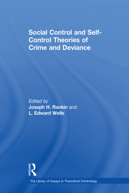 L Edward Wells - Social Control and Self-Control Theories of Crime and Deviance