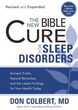 Don Colbert - The Bible Cure For Sleeping Disorders