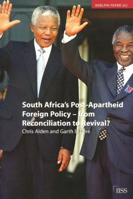 Chris Alden - South Africas Post Apartheid Foreign Policy: From Reconciliation to Revival?
