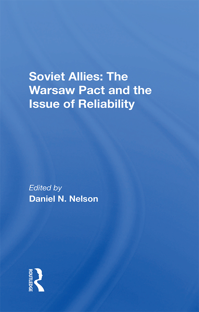 Soviet Allies Also of Interest Communist Armies in Politics edited by - photo 1