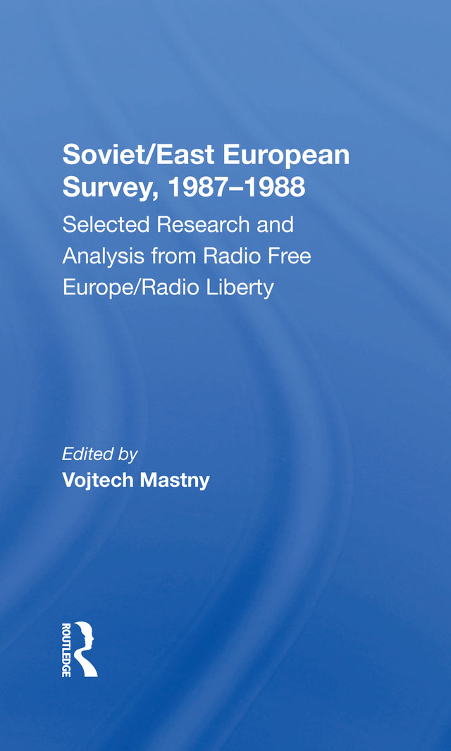 SovietEast European Survey 1987-1988 SovietEast European Survey 1987-1988 - photo 1