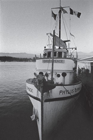 The Phyllis CormackGreenpeace departs Vancouver on September 15 1971 J UNE - photo 6