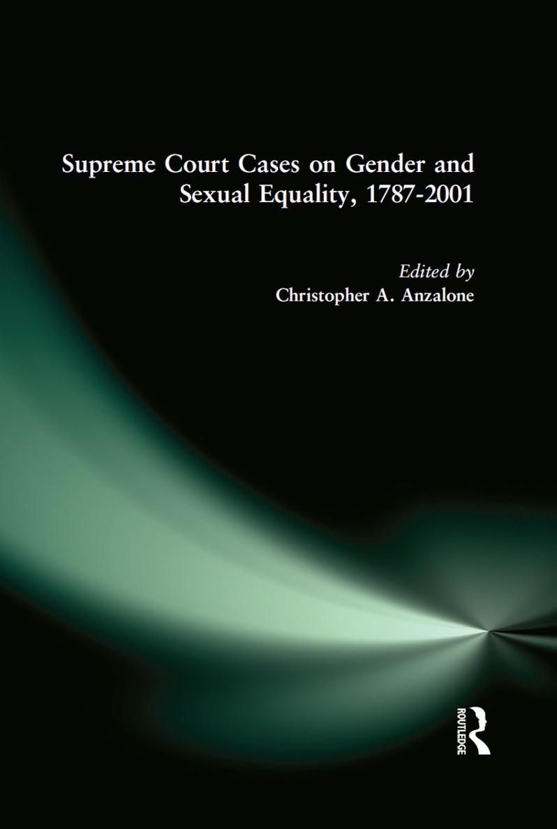 SUPREME COURT CASES ON POLITICAL REPRESENTATION 1787-2001 SUPREME COURT CASES - photo 1