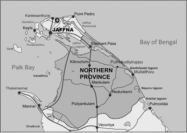 Map 3Area under LTTE control at the start of the Wanni Offensive in 2007 Maps - photo 5