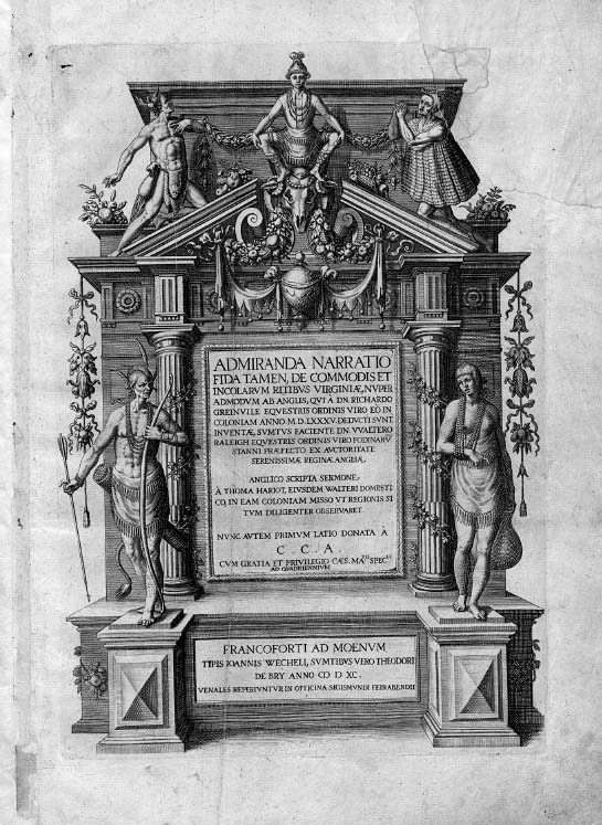 Frontispiece Titlepage of Admiranda narratio fida tamen de commodis et - photo 2