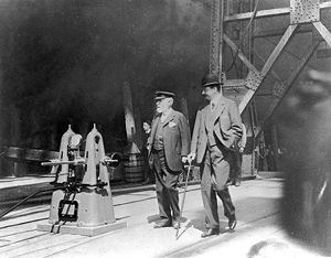 Pirrie and Ismay on board the Titanic Photograph by Robert John Welch - photo 6