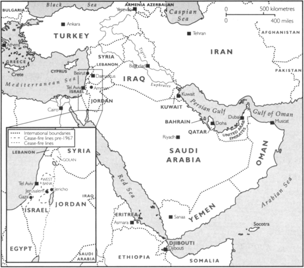 Map I Israel and the Persian Gulf Many analysts argue that a harder line from - photo 2