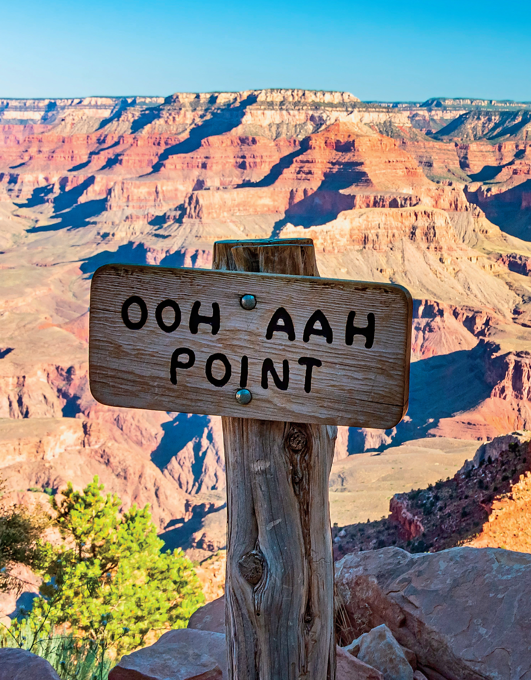 Ooh Aah Point on South Kaibab Trail offers sweeping views of the distinctive - photo 4