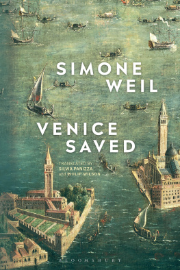 Simone Weil - Venice Saved