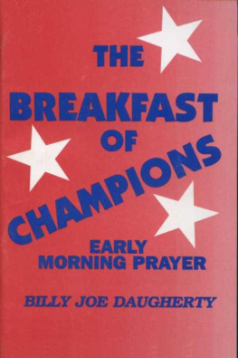 Billy Joe Daugherty The Breakfast of Champions