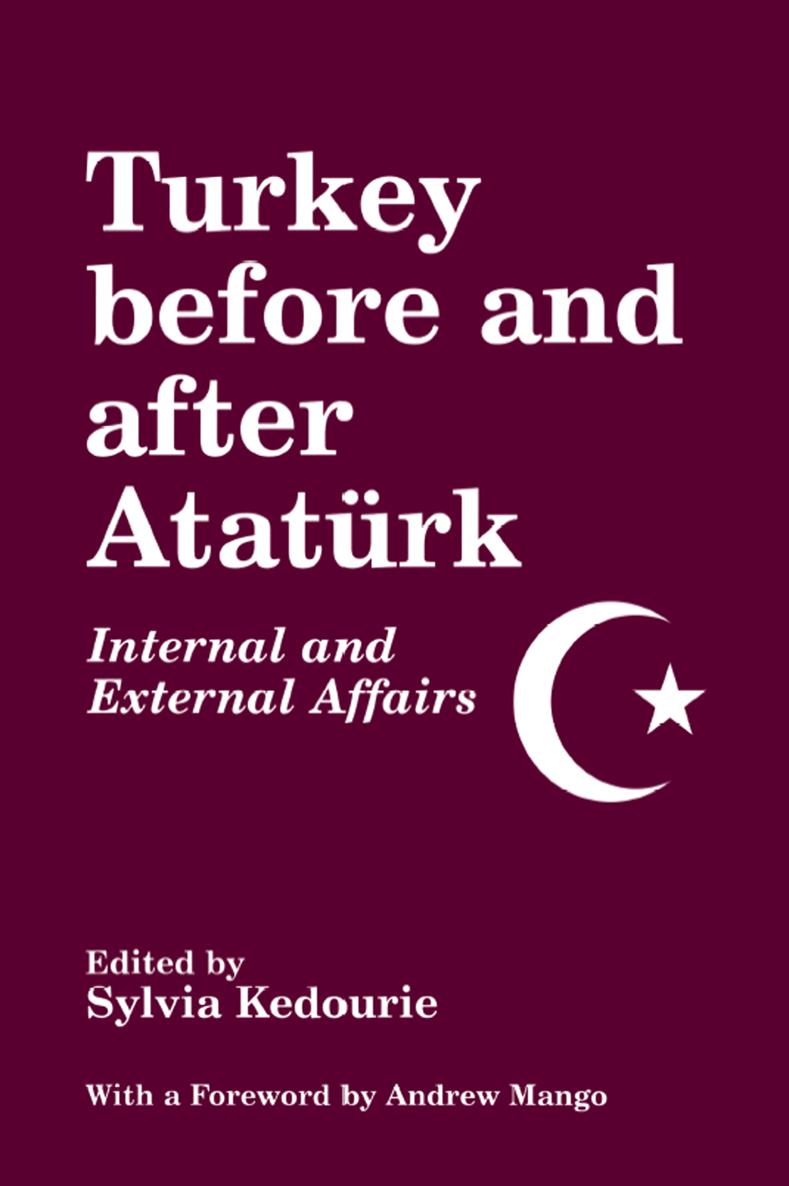 TURKEY BEFORE AND AFTER ATATRK BOOKS OF RELATED INTEREST TURKEY Identity - photo 1