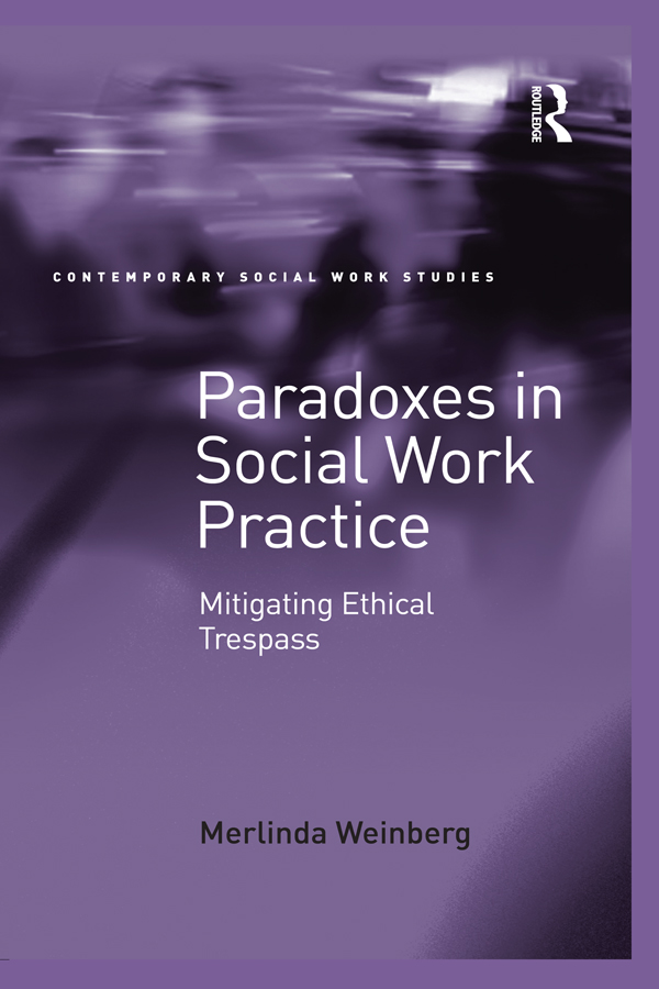 The book is a refreshing illumination of not just ethics in social work - photo 1
