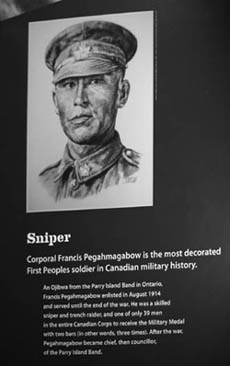 Part of the permanent display Canadian War Museum Ottawa acknowledging the - photo 4