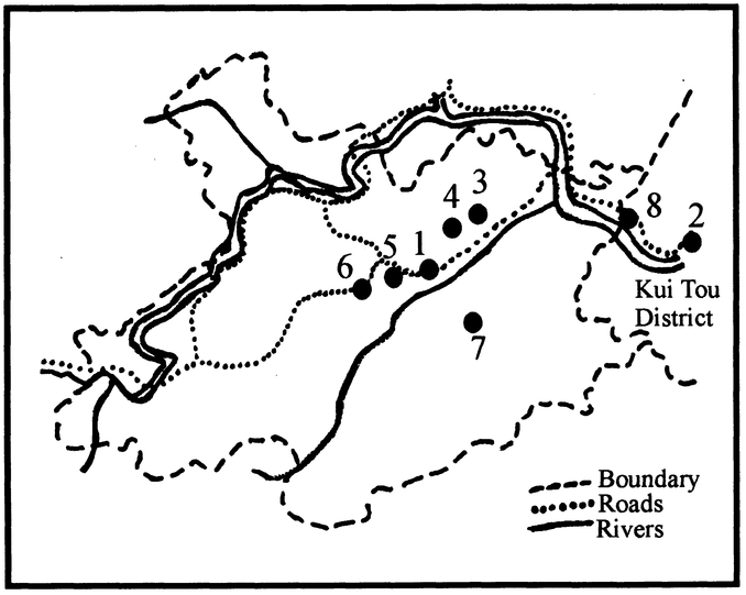 1 Peng Lai Zhen 2 Kui Tou Zhen 3 Lian Zhong Village 4 Lian Meng Village 5 Ling - photo 5