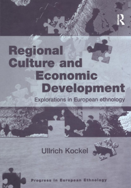 Ullrich Kockel - Regional Culture and Economic Development