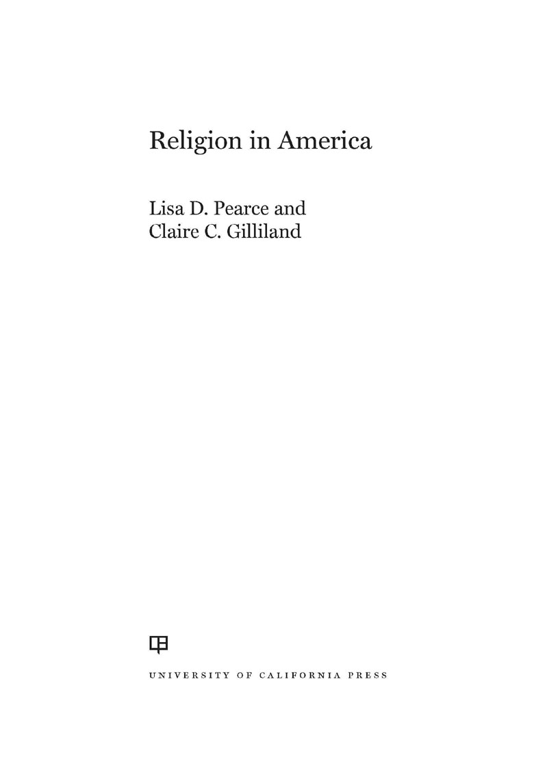 Religion in America SOCIOLOGY IN THE TWENTY-FIRST CENTURY Edited by John - photo 1