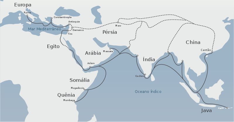 Map of the Silk Road Belsky talk contribs CC BY 30 lt - photo 2