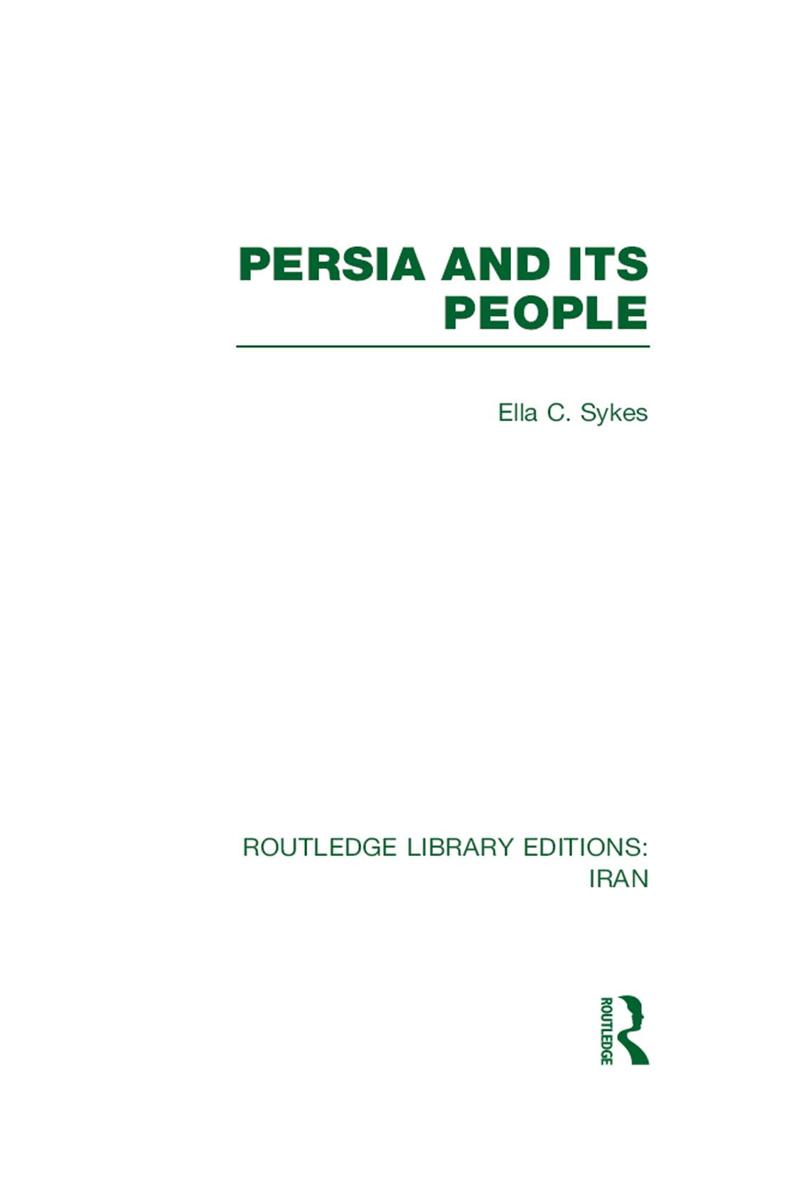 Persia and its People RLE Iran A - image 1