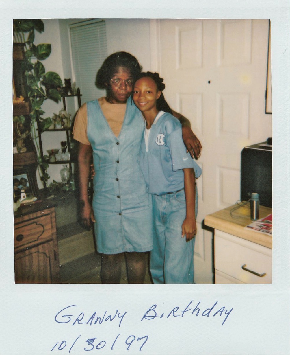 The author and her grandmother on her grandmothers fifty-ninth birthday - photo 3