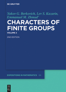 Yakov G. Berkovich - Characters of Finite Groups: Volume 2