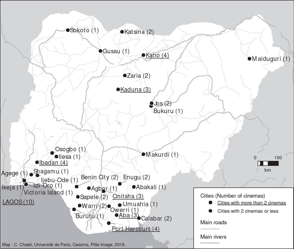 Cinemas in Nigeria early 1960s Source AMPECA West African Report 3 December - photo 5