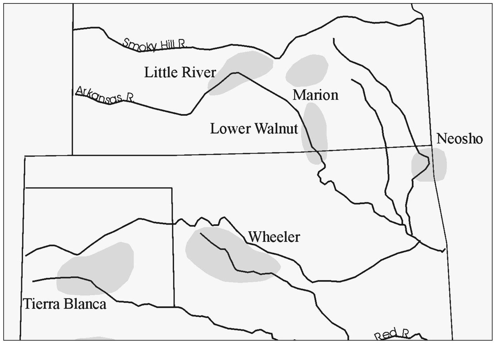 The Wichitas were prominent in the plains from around AD 9001780 This map - photo 3