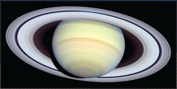 Image Credit NASA ESA and Erich Karkoschka University of Arizona Saturn is - photo 3