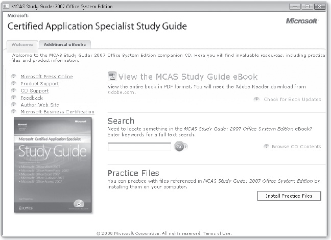 From the Welcome tab of the CD interface you can access a variety of resources - photo 1