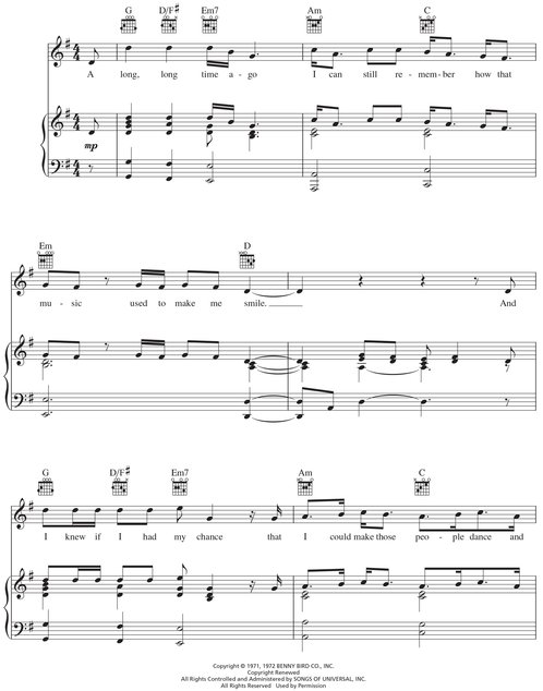 Acoustic Piano Songs for Dummies Songbook - photo 10