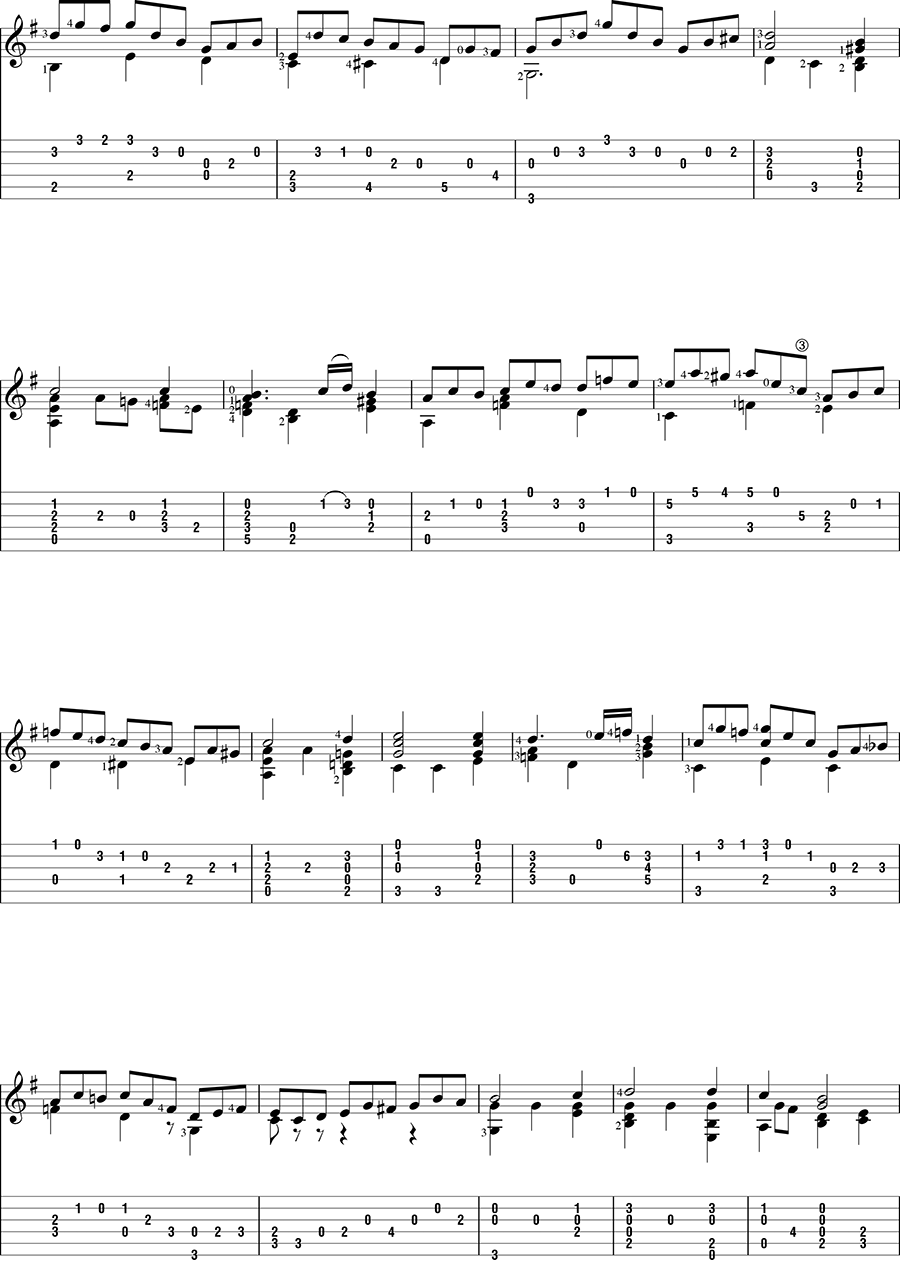 Maple Leaf Rag By Scott Joplin Transcribed for Guitar by Giovanni De Chiaro - photo 25