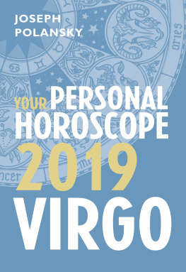 Joseph Polansky Virgo 2019: Your Personal Horoscope