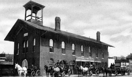 A postcard showing the old Marion City Hall The location is now a parking lot - photo 3