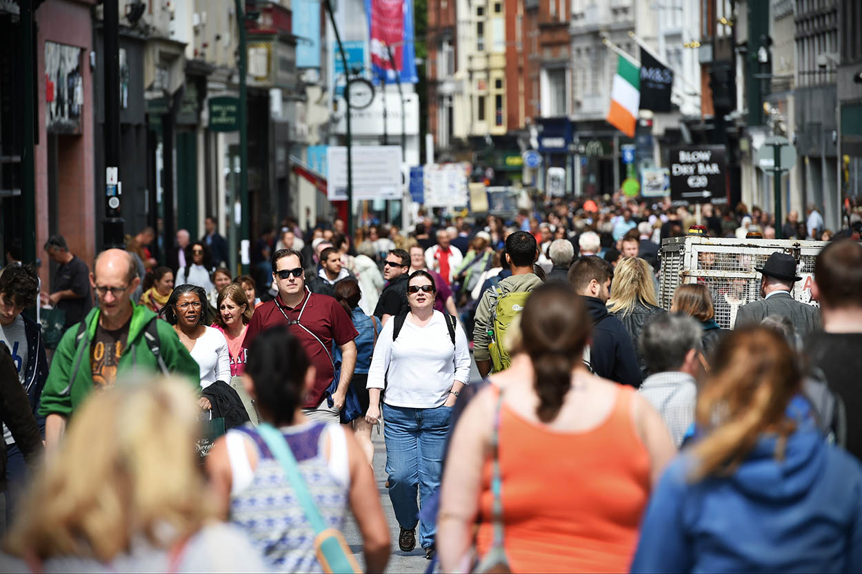 Shutterstock 9 GRAFTON STREET Dublins main shopping street bustles with life - photo 12