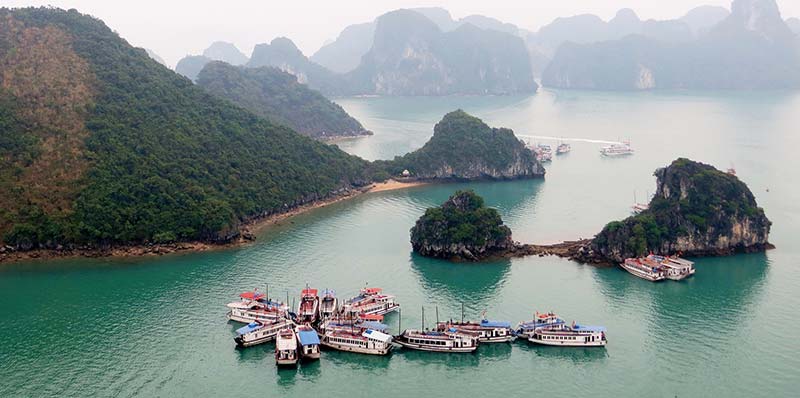 Cruising Ha Long Bay Take an overnight cruise Saigons Nightlife The - photo 11