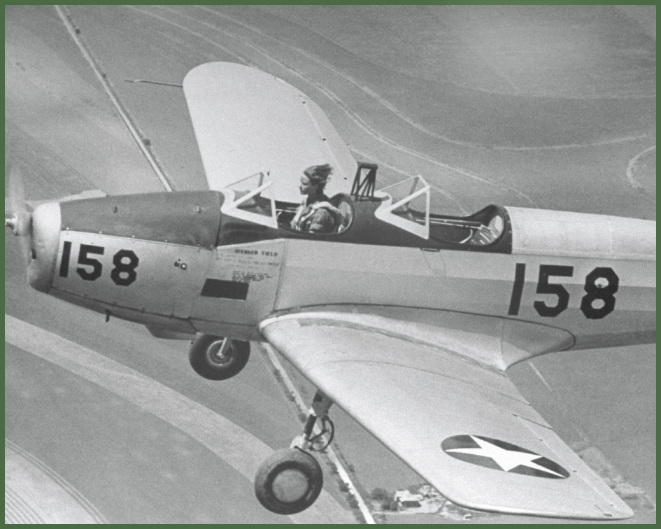 Pilot from the Womens Flying Training Detachment in a PT-19 army trainer I - photo 5