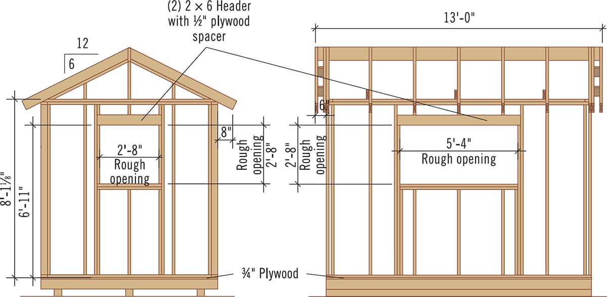 Before buying any lumber make scaled construction drawings It will make - photo 10