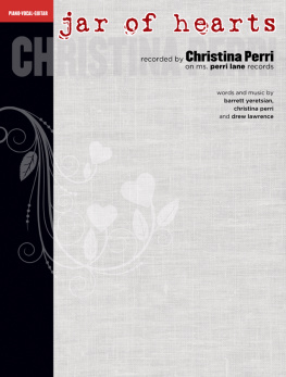 Christina Perri - Jar of Hearts Sheet Music