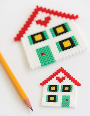 This house design can be created using either Midi or Mini beads See for - photo 4