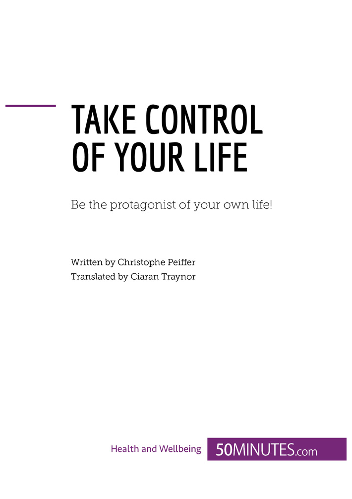 Take control of your life Problem when you feel like you have lost control - photo 2
