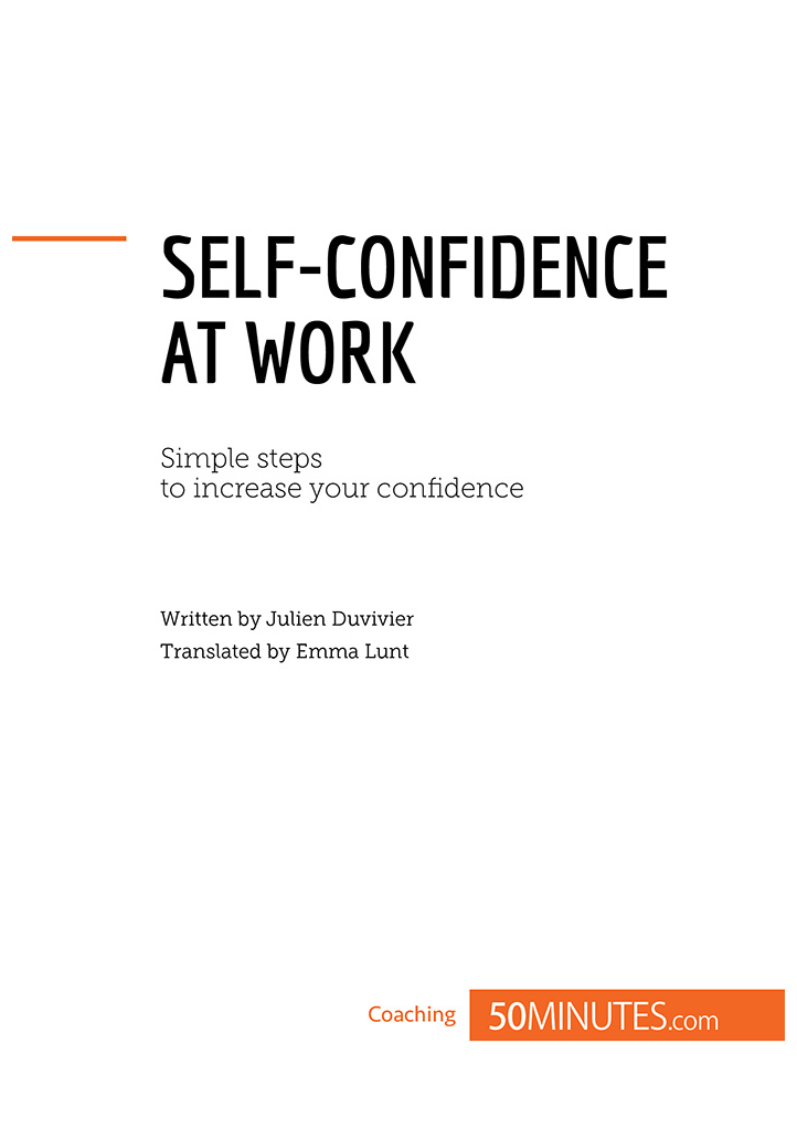 How can I have more self-confidence Issue how can I assert myself and find - photo 2